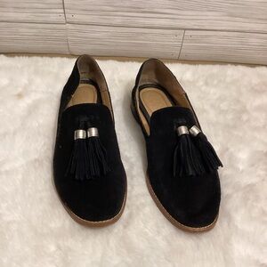 Elegant Black Tassel Loafers
